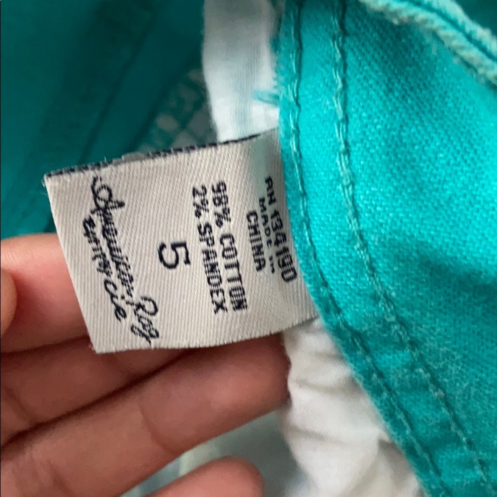 American Rag Turquoise Mini Shorts - Picture 4 of 4